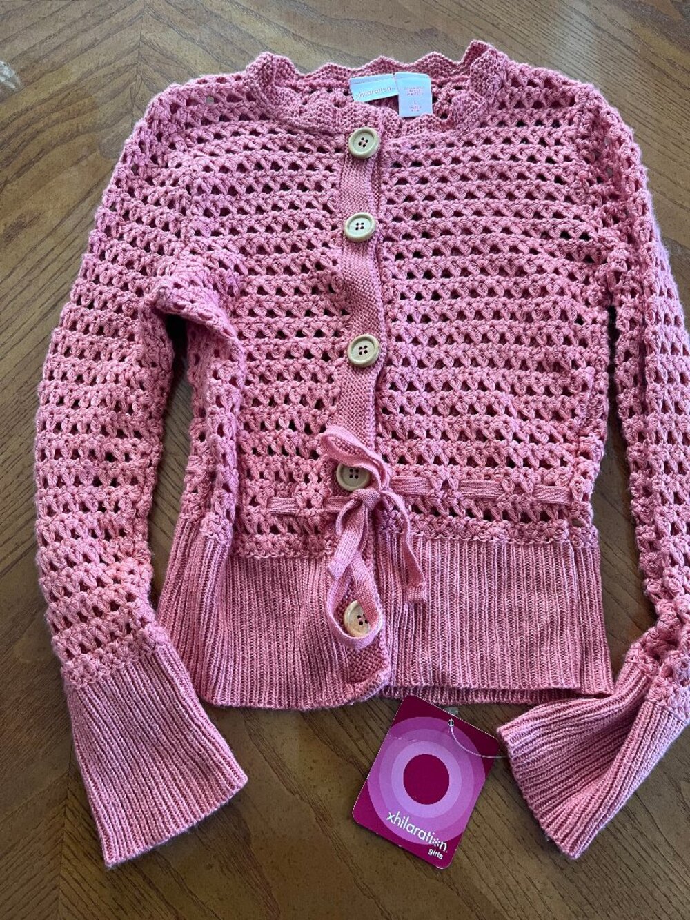 Girls Crochet Sweater